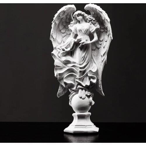 Greek Goddess Resin Sculpture Garden Statue Courtyard Ornaments Study Desktop Crafts Home Decoration Accessories Wedding Decor