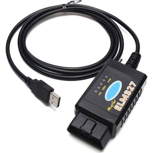 USB Modified ELM327 for Ford MS-CAN HS-CAN for Mazda Forscan OBD2 Diagnostic Scanner Switch Tool Reader