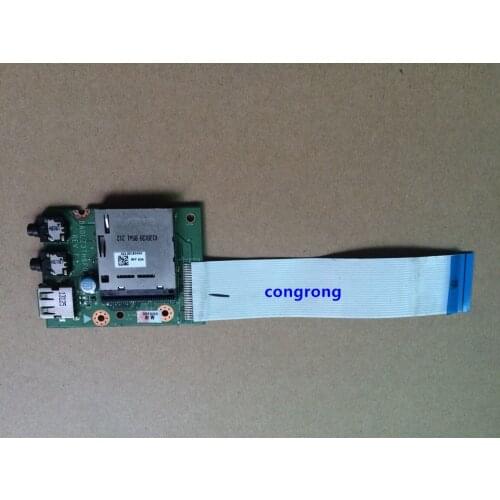 Z580 Z585 Audio Jack Card Reader USB Port Board with cable DA0LZ3TH6F0 test good