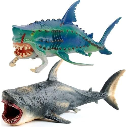 Funny Simulated Marine Animals Model Girl Boy Toys Large Horror Shark Sightseeing Ornaments Kids Learning Education Gift