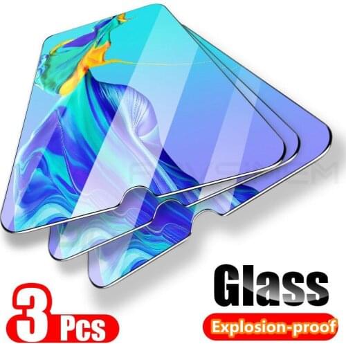 1/2/3PCS/Lot Full Cover Tempered Glass For Huawei Honor 8X 9X 8A 9A Prime 8C 9C 8S 9S 9 Lite Screen Protective Protector Film