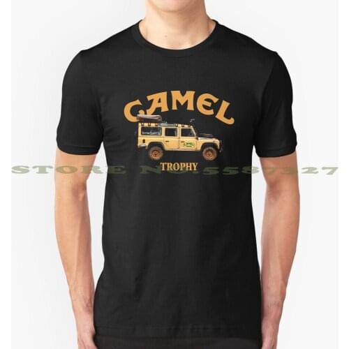Camel Trophy Fashion Vintage Tshirt T Shirts Trophy Trophy Vehicle Landrover 4Wd Ranger Offroad Sport Adventure