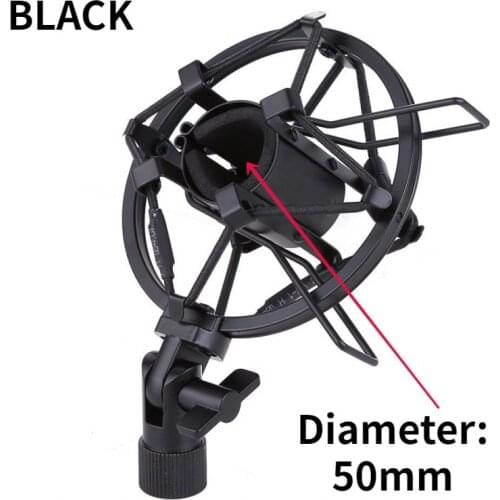1pc Metal Shockmonut Studio Recording Microphone Shock Mount Spider Mic Holder Clip