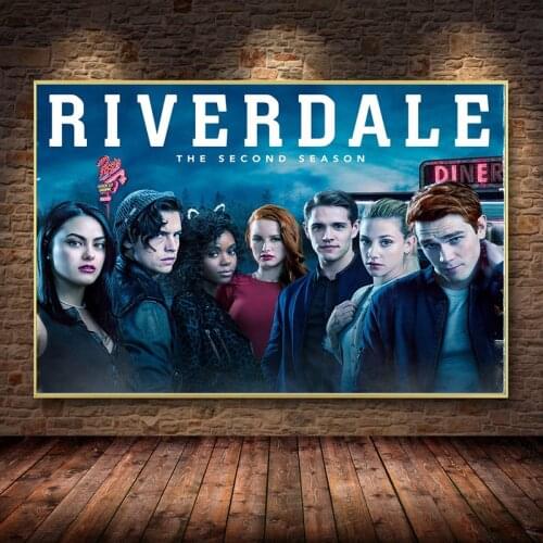 New hot 5D diamond embroidery Riverdale character poster cross stitch kit full square circle DIY diamond painting home decoratio