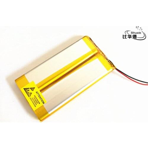 Free shipping 5pcs/lot Liter energy battery 1270130 3.7V 14000mAh Lithium polymer Battery with Protection Board For Tablet