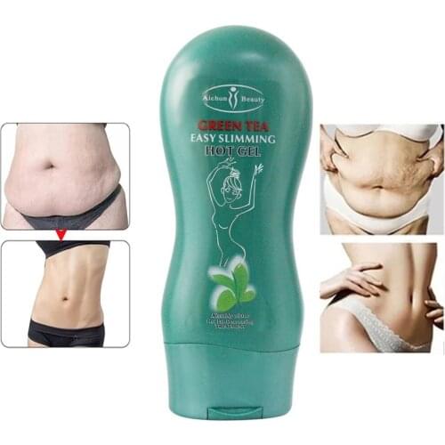Green Tea Fat Burning Cream Anti-cellulite Full Body Slimming Weight Loss Massaging Cream Leg Body Waist Effective Reduce Cream