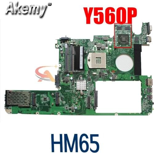 Laptop motherboard For LENOVO Ideapad Y560P HM65 Mainboard 11013167 DAKL3EMB8E0 216-0772003