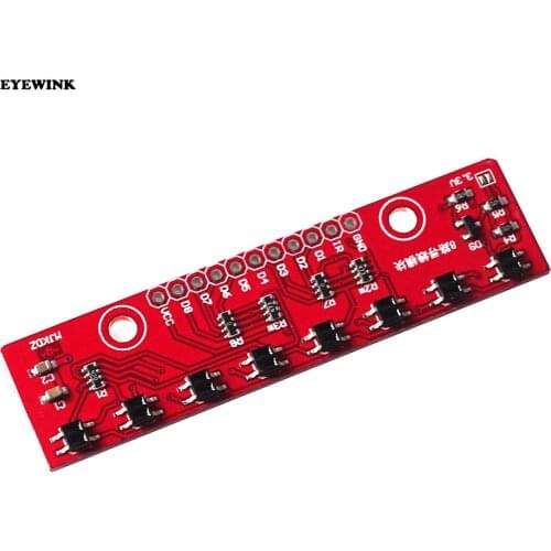Tracking Module Infrared Detection Sensor Module DIY For Arduino 8-Channel Infrared Detector Hunt Module 8bit Sensor Module 8 CH