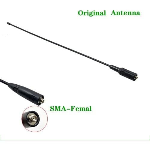 Nagoya NA-711 SMA-F Female Dual Band High Gain Two Way Radio Soft Antenna Widely Used on Handheld Radio With SMA Male Interface