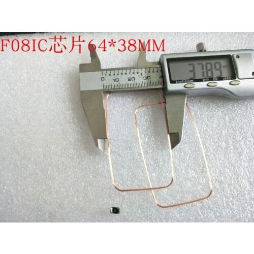 RFID 64*38mm ISO14443A 13.56MHz F08 Chip Coil 10pcs/Lot