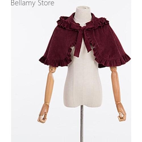 New princess Lolita daily Little Red Riding Hood Cape top