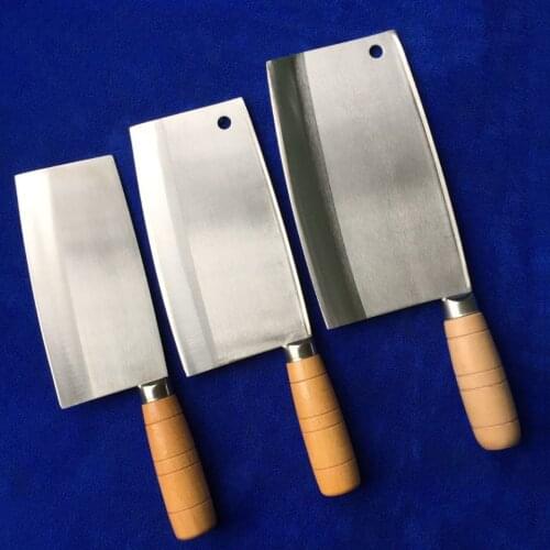 Vietnam Chrome Steel Kitchen Knife Chopping and Cutting Dual-purpose Knives Stainless Steel Sharp Blade Cleaver Chef Knife