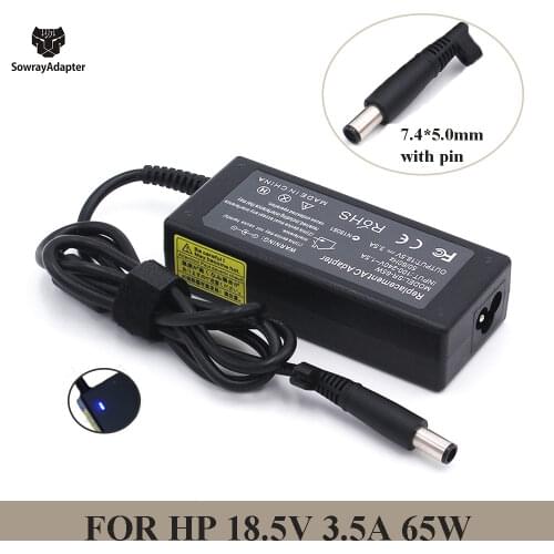 18.5V 3.5A 7.4*5.0mm 65W AC Laptop Adapter Charger for For HP Compaq pavilion G6 DV5 DV6 DV7 DV4 G50 G60 N193 CQ43 CQ32 CQ60