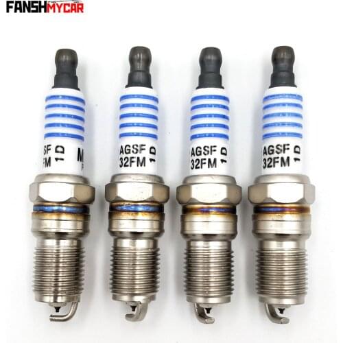 4pcs/lot AGSF32FM SP-432 iridium Spark Plug for Ford SP 432 AGSF 32FM