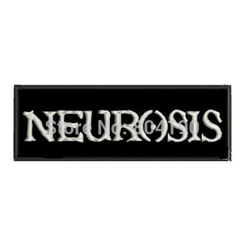 4.7" NEUROSIS HARDCORE PUNK TRIBAL AMBIENT DOOM SLUDGE EMBROIDERED IRON On Patch APPLIQUE Rock Punk Badge