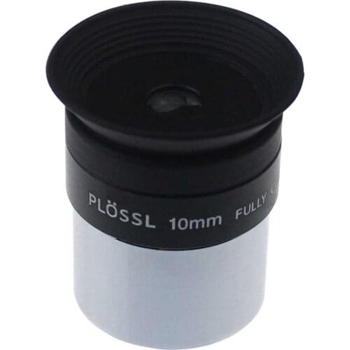 AQUILA 1.25" Plossl 10mm Telescope Eyepiece 4-element Plossl Design Threaded for Standard 1.25inch Filters