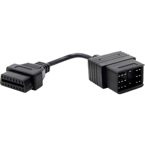 Car OBD II Cable for Toyota 17Pin to 16Pin OBD 2 Female Diagnostic Connector for Toyota 17 Pin OBDII Adapter