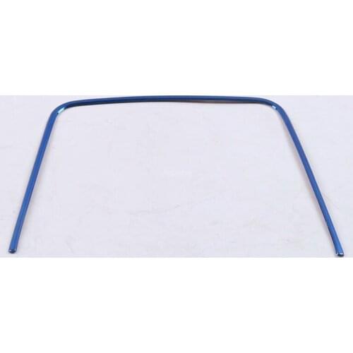 For Kia Rio 4 X-line 2018 2019 steel Car Styling Middle Center Storage Gloves Box Strip moulding Decoration Cover Trim