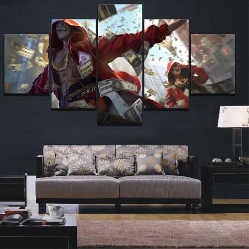 Garena Free Free Game poster Game home decor hd painting wall painting bedroom anime Study Bedroom Bar Cafe Wal