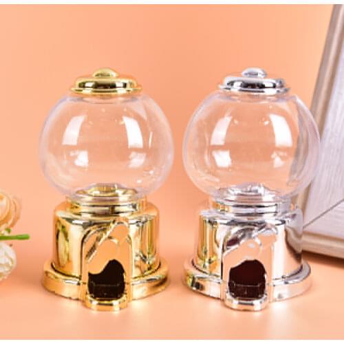 Creative Cute Sweets Mini Candy Machine Bubble Toy Dispenser Coin Bank Kids Toys Warehouse Price Chrismas Birtay Gift