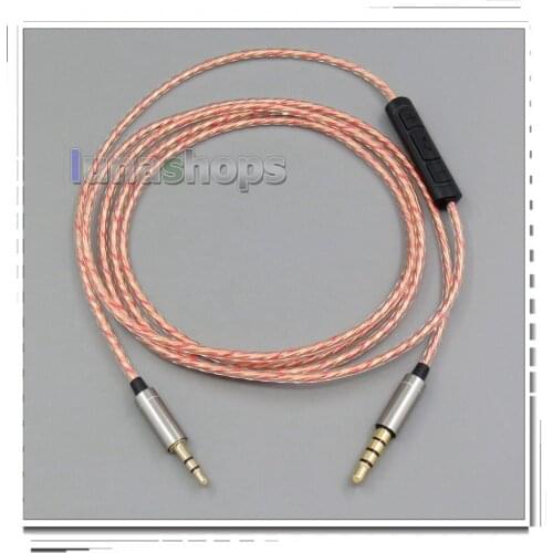 LN005397 3.5mm-2.5mm male Cable + Remote Mic for Denon AH-D320 AH-NC800 732 NCW500 AH-D320 AH-d340 AH-D400