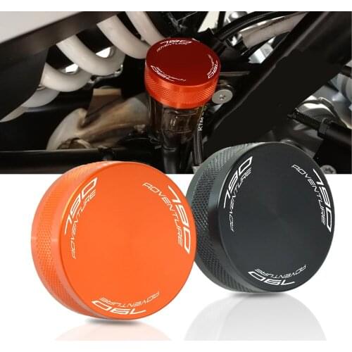 Motocycle CNC Oil Fluid Cap Tank Cup Rear Brake Fluid Reservoir Cover Cap FOR 790AdventureR 790AdventureS 790 Adventure 2019