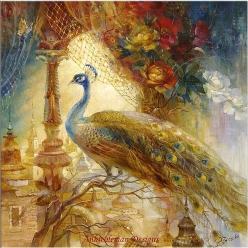 Needlework for embroidery DIY DMC High Quality - Counted Cross Stitch Kits 14 ct Oil painting - Melodies of the East