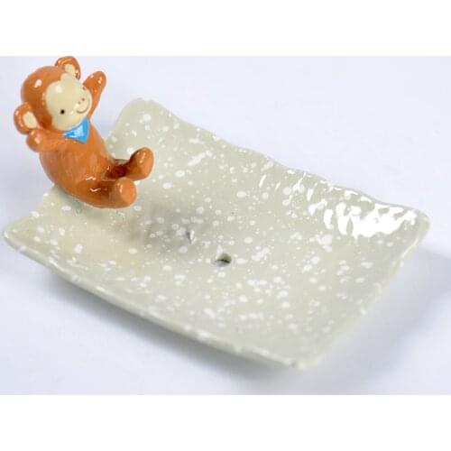 Nicole Silicone Concrete Mouls DIY Handmade Monkey Soap Dish Cement Mould