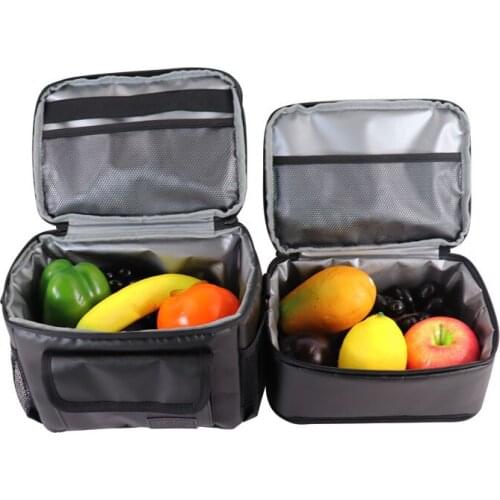 Portable Food Fresh Lunch Bag Waterproof Thermal Insulated Snack Picnic Box Carry Tote Storage Bag Travel Lunch Food Pouch