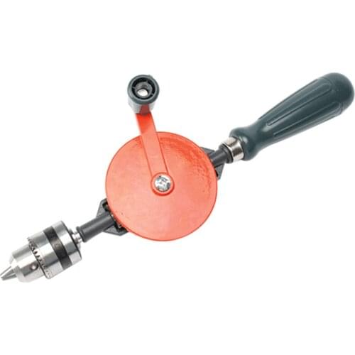 Hand Drill 1/4 3/8 Inch Double Pinions Crank Drill Capacity Manual Drilling Tool For Wood Plastic Acrylic Circuit Board Punching