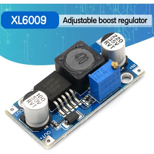 XL6009 DC-DC Booster module Power supply module output is adjustable Super LM2577 step-up module