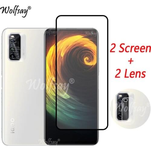 Full Cover Tempered Glass For Vivo iQOO Neo 5 Lite Screen Protector iQOO Neo 5 Lite Camera Glass For Vivo iQOO Neo 5 Lite Glass