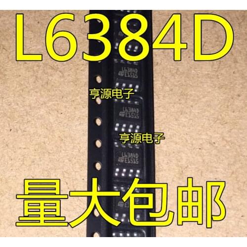 10PCS L6384 L6384D SOP8