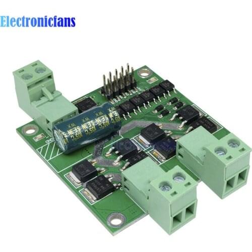 12V 24V 7A 160W Dual DC Motor Driver Module H-bridge L298 logic Control Signal Optocoupler PWM Drive Reversing Braking