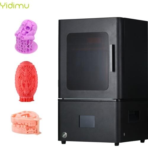 YIDIMU L809D 3D Printer UV Photocuring LCD Resin 3D Printer High Precise with 8.9 Inch 4K Monochrome LCD Printing 7.6x4.7x7.1in