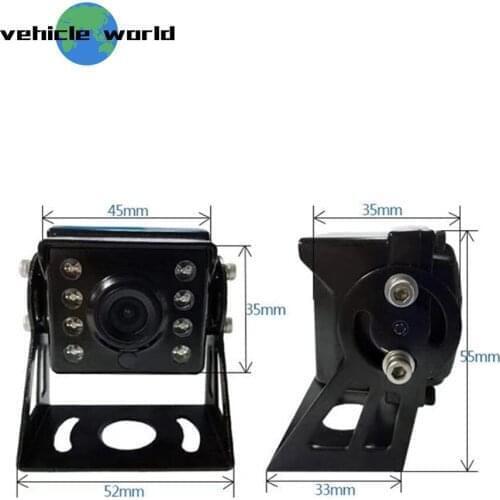 Vehicle Trailer Truck School Bus Waterproof 2MP AHD 1080P Outside Mounted IR Camera
