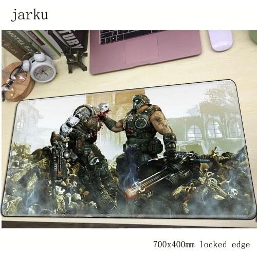 Gears of war mouse pad gamer 700x400mm notbook mouse mat large gaming mousepad large best pad mouse PC desk padmouse