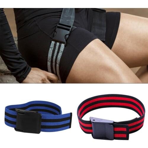 2PCS Fitness Occlusion Training Bands Bodybuilding Weight Bands Arm Leg Wraps Fast Muscle Growth Gym Equipment