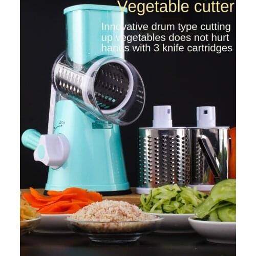 Multi function shredder creative drum Carrots potatoes Shred slice Kitchen gadgets vegetable cutter vegetable squeezer tools