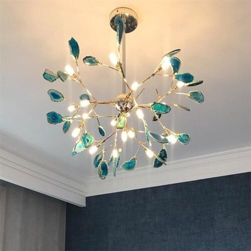 Nordic Luxury LED Chandeliers Modern Indoor Decor Master Bedroom Light Firefly Bedroom Living Room Lighting Kitchen Pendant Lamp
