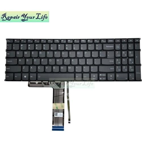 US English Laptop Backlit Keyboard for Lenovo IdeaPad 5-15ARE 5-15IIL 15IIL05 5-15ARE05 15ITL05 US Light Keyboards Backlight New