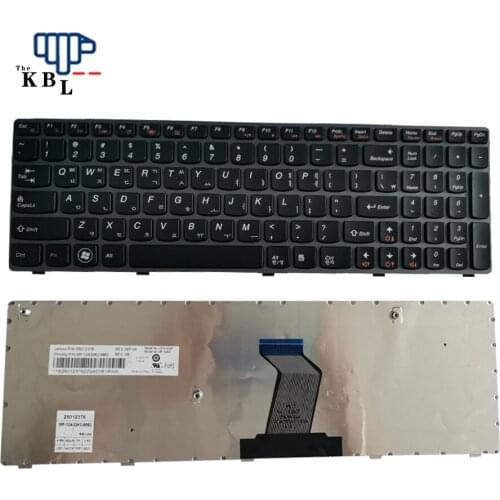 New for Lenovo Z570 V570 Z575 B570 V580C B575E B590 B590A Korea Language Laptop Keyboard F