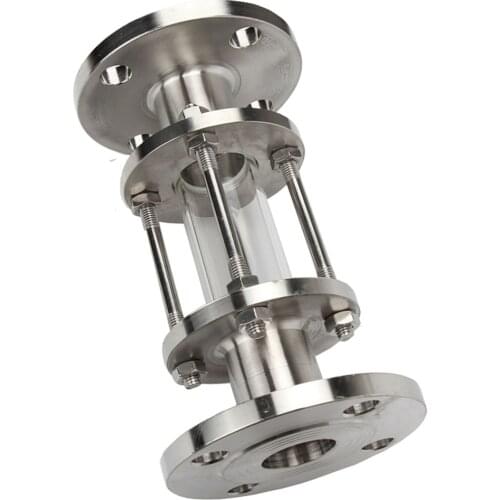Sanitary Tri Clamp Flange Sight Glass Stainless Steel SUS304 Flow Pipe Sight Glass DN15/DN20/DN25