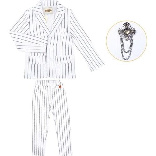 Boys Suits For Weddings Kids Blazer Suit For Boy Costume Enfant Garcon Mariage Jogging Blazer Tuxedo school terno para menino