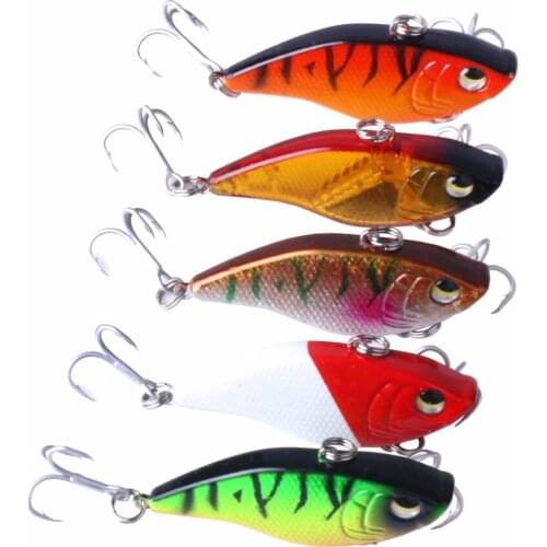 High Quality Crank Metal Vibration Lures All Depth VIB Fishing Lure 50mm 15g Sinking Artificial Vibrator Bass Bait