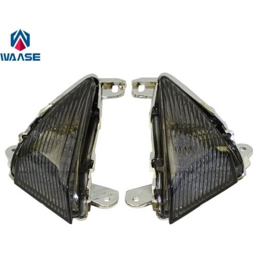 Waase For Kawasaki Z1000 2007 2008 2009 2010 2011 2012 2013 E-Mark Front Turn Signals Blinker LED Light