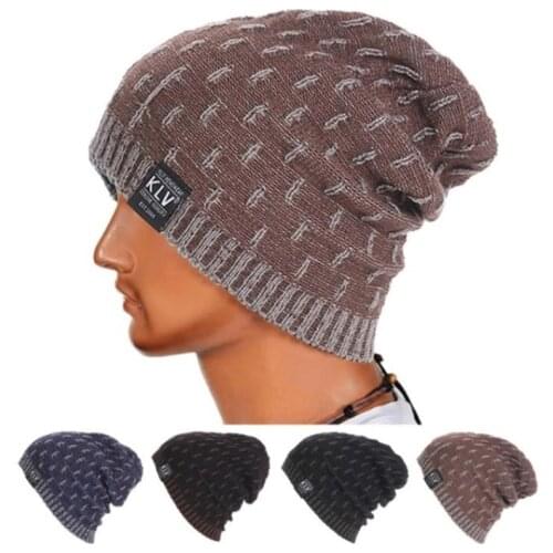 Winter Hats For Men Women Bonnet Fashion Caps Warm Baggy Soft Brand Cap Beanie Mens Hat Skullies Beanies Men Knitted Hat