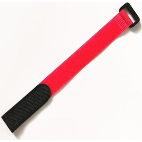 10pc 20*600mm 23.6" Long magic tape cable tie nylon straps with plastic buckle Hook and Loop Magic Tape