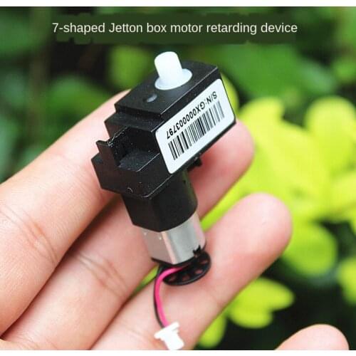 3.7V Small 7-Character Line with Jetton Box Motor Retarding Device DC Motor Forward and Reverse Motor