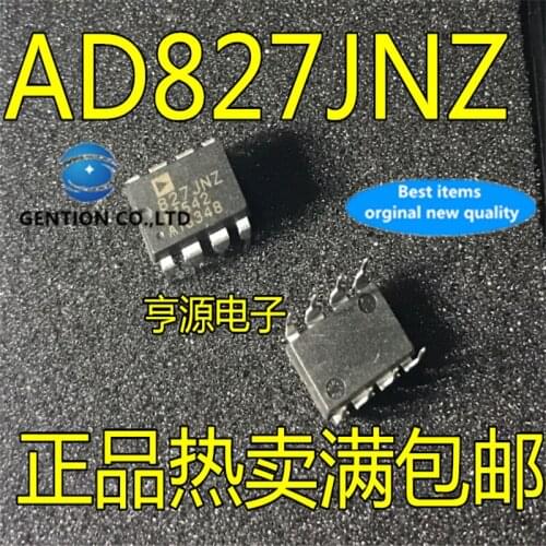 5Pcs AD827 AD827JN AD827JNZ DIP-8 in stock 100% new and original